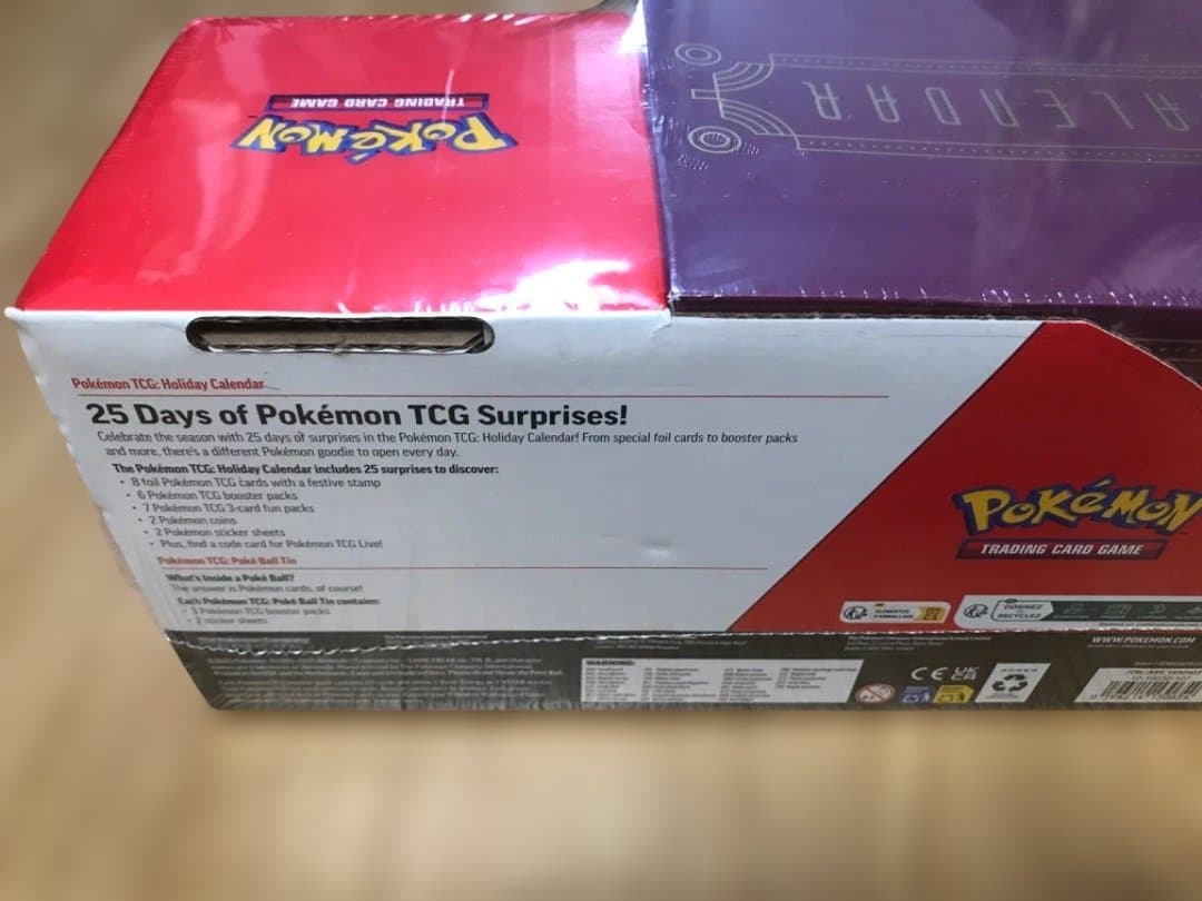 [未開封]ポケモン2025　TCG ホリデーカレンダー