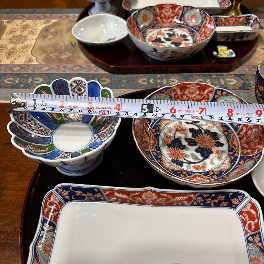 特選✨古伊万里　金彩✨お2人様お膳