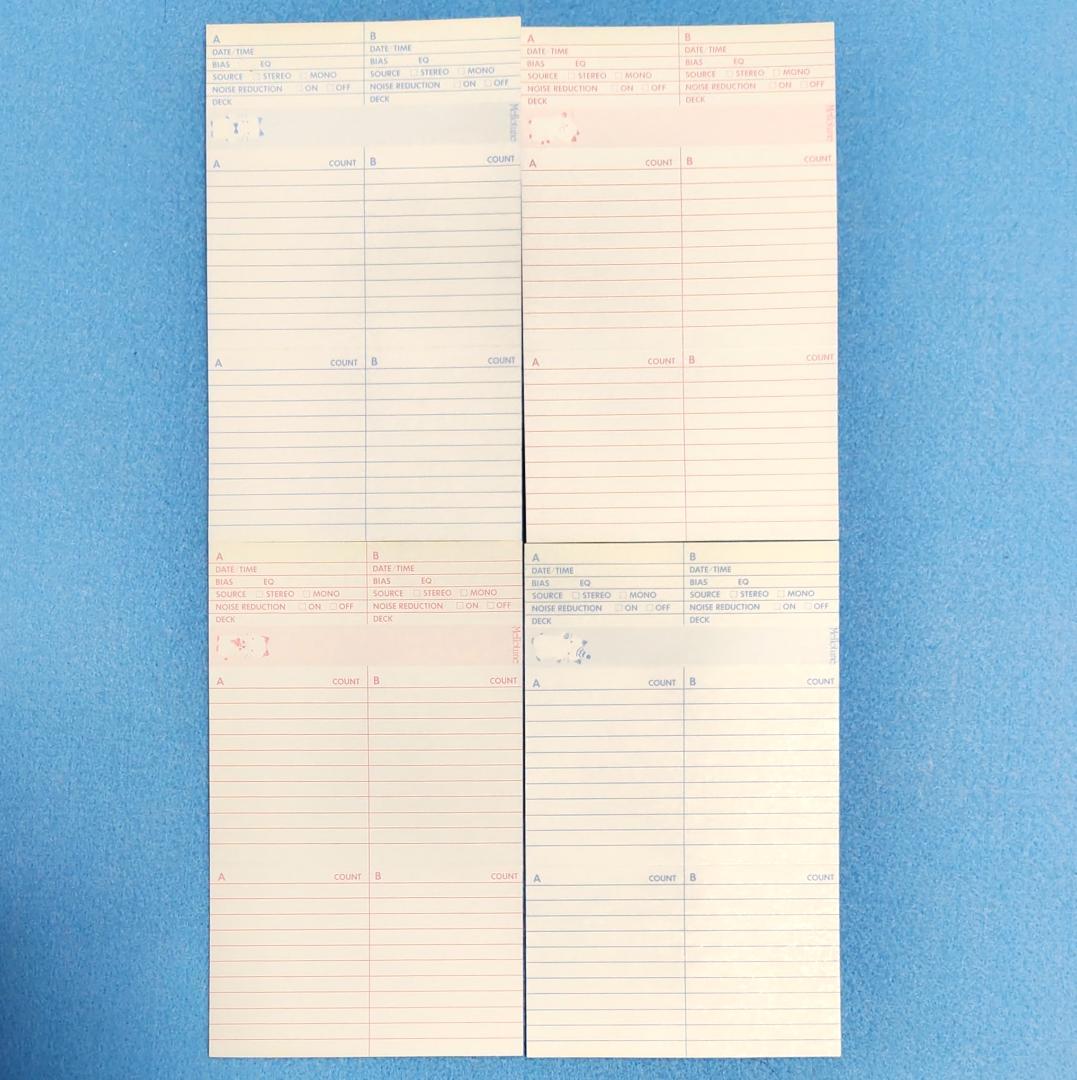 メローチューン カセットインデックス 新品・未使用 サンリオ 昭和レトロ 超希少