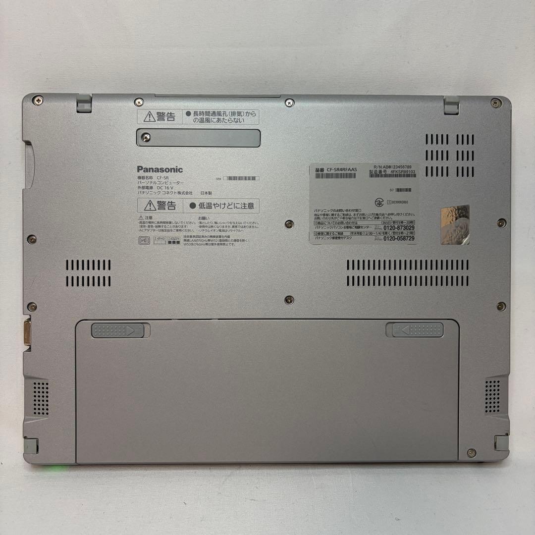 美品 Let's note SR4 LTE 搭載モデル 13世代 i5 16GB