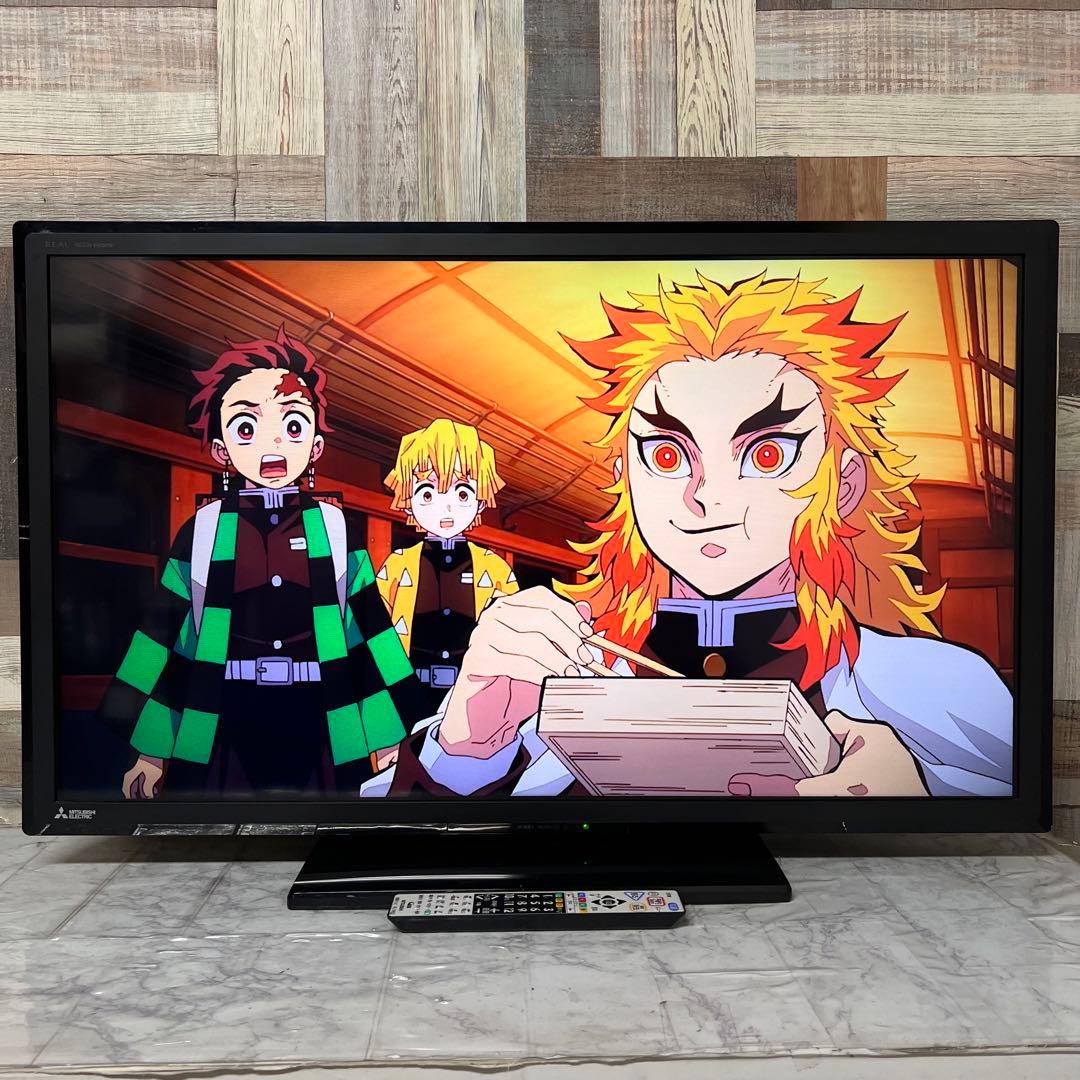 即日受渡❣️全国送料込4年前購入三菱40V型地上BS110度CS、LED液晶テレビ