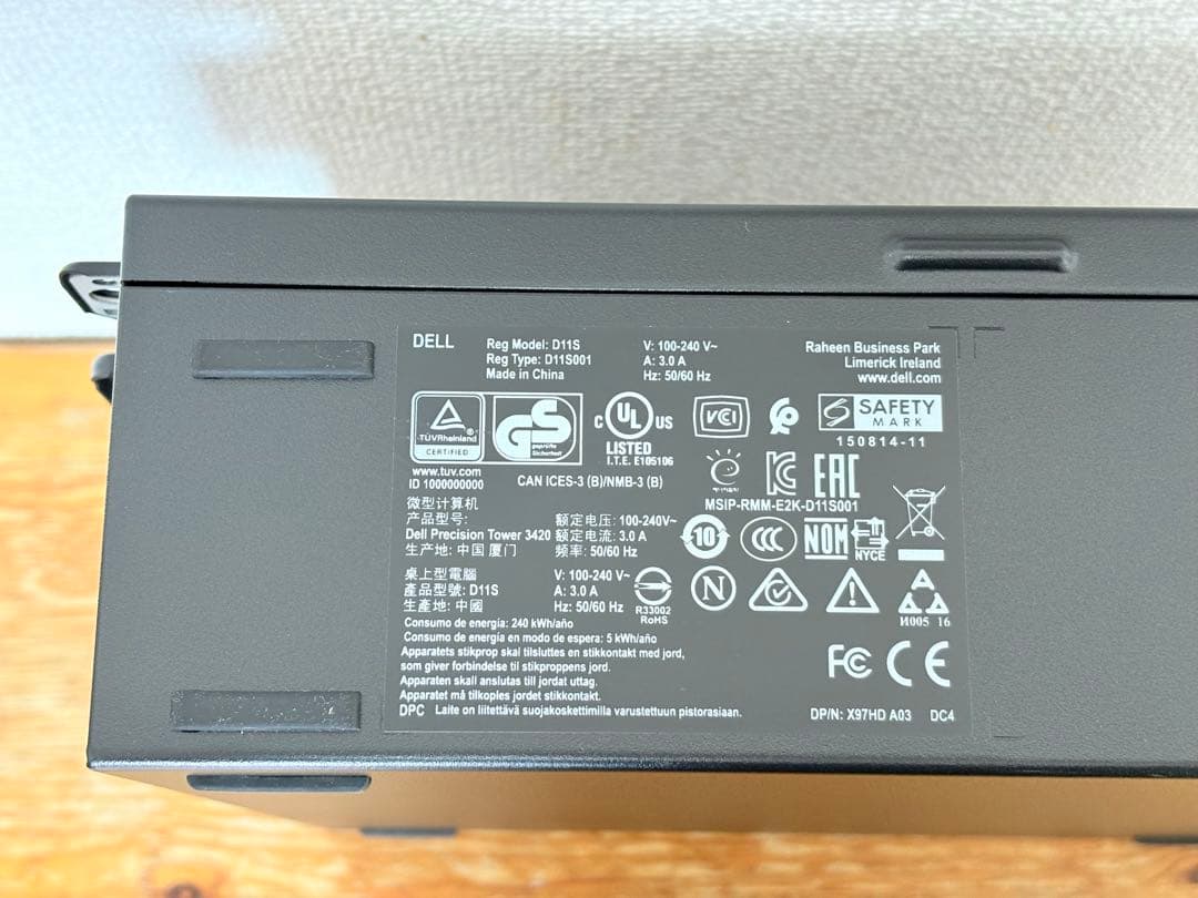 ★激安★DELL Precision 3420/Xeon/Win 11 Pro