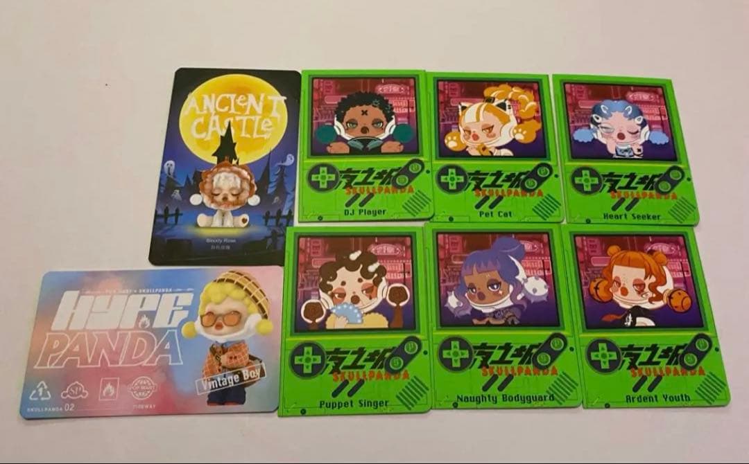 スカルパンダ skullpanda フィギュア ディスプレイケース まとめ売り