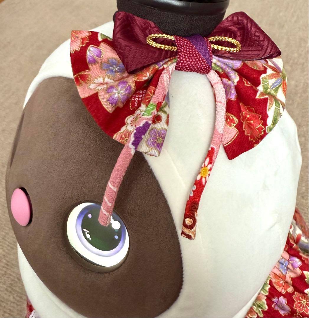 ラボット服　着物風ワンピースＤ　LOVOT ラボットハンドメイド