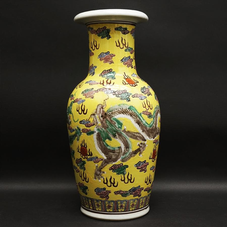 中国美術 中国古玩 大清廉照年製 花瓶 時代 骨董 壺 花生 工芸 古美術品