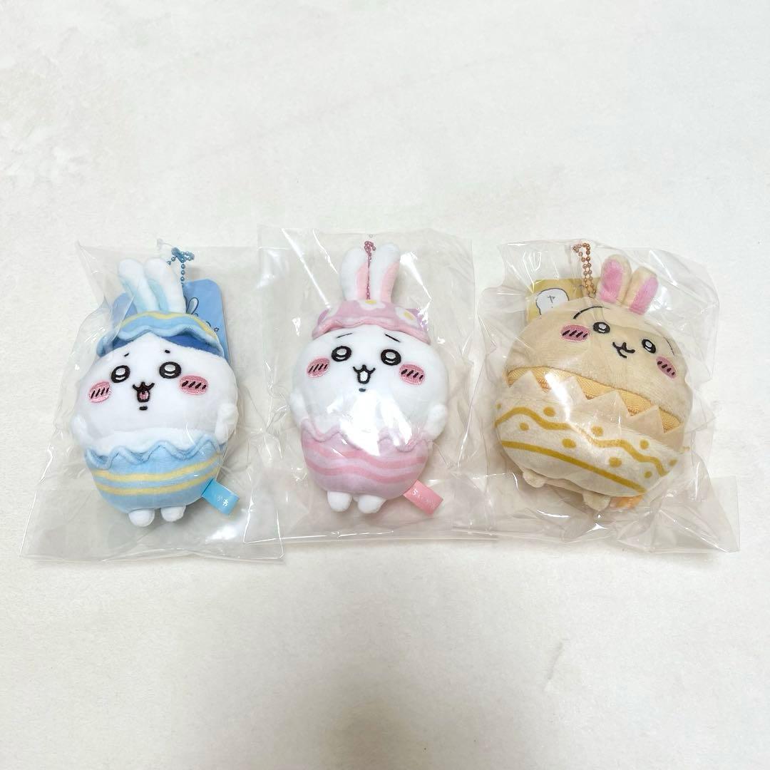 ちいかわ　そろそろイースターなマスコット　ちいかわ　ハチワレ　うさぎ