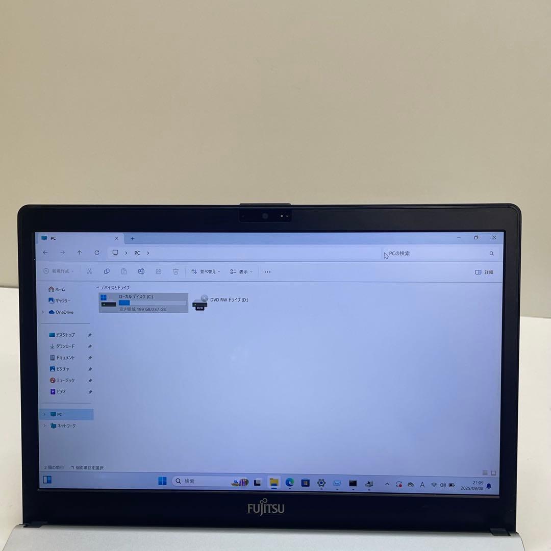 #235 富士通 LIFEBOOK U938/S i5-8250U 8GB