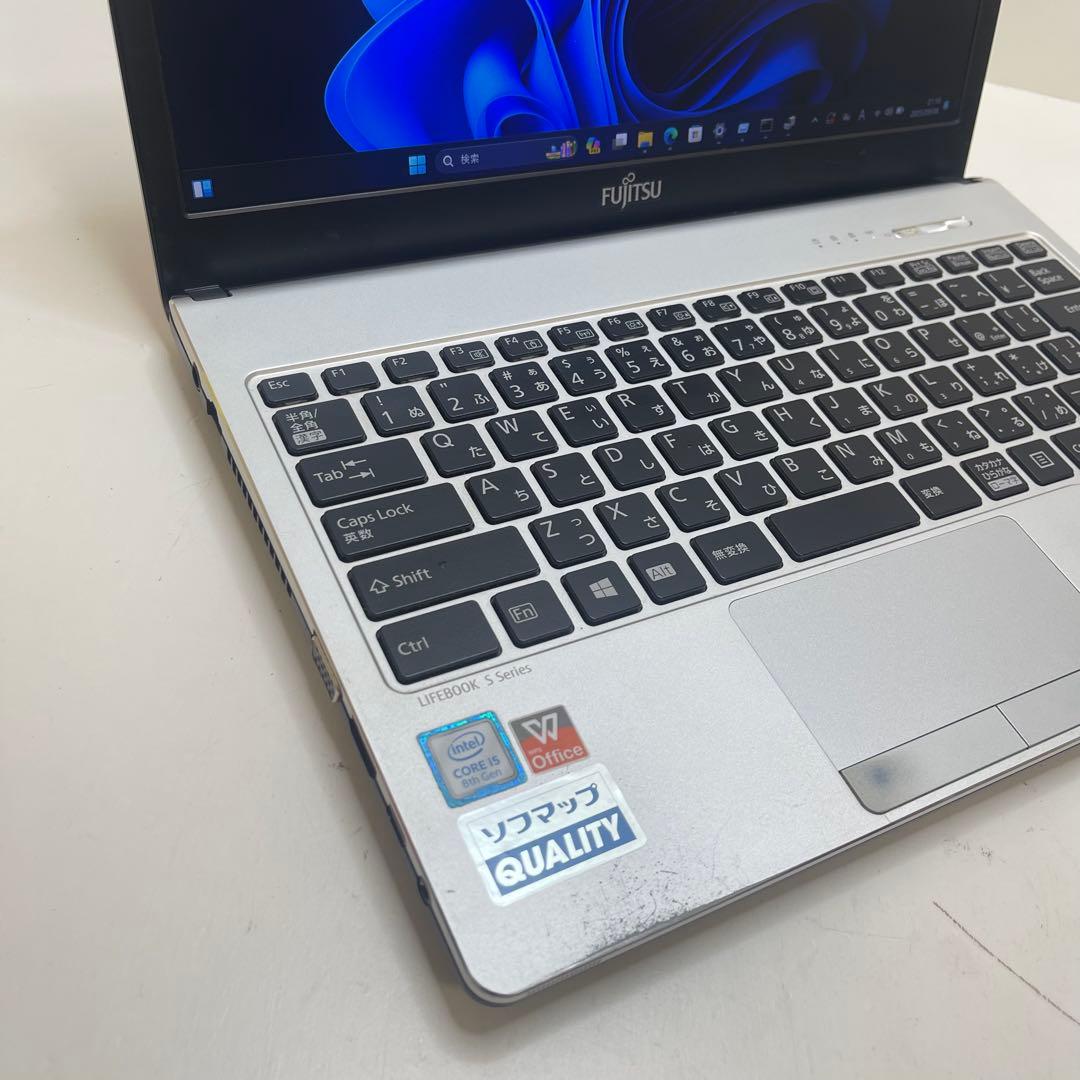 #235 富士通 LIFEBOOK U938/S i5-8250U 8GB