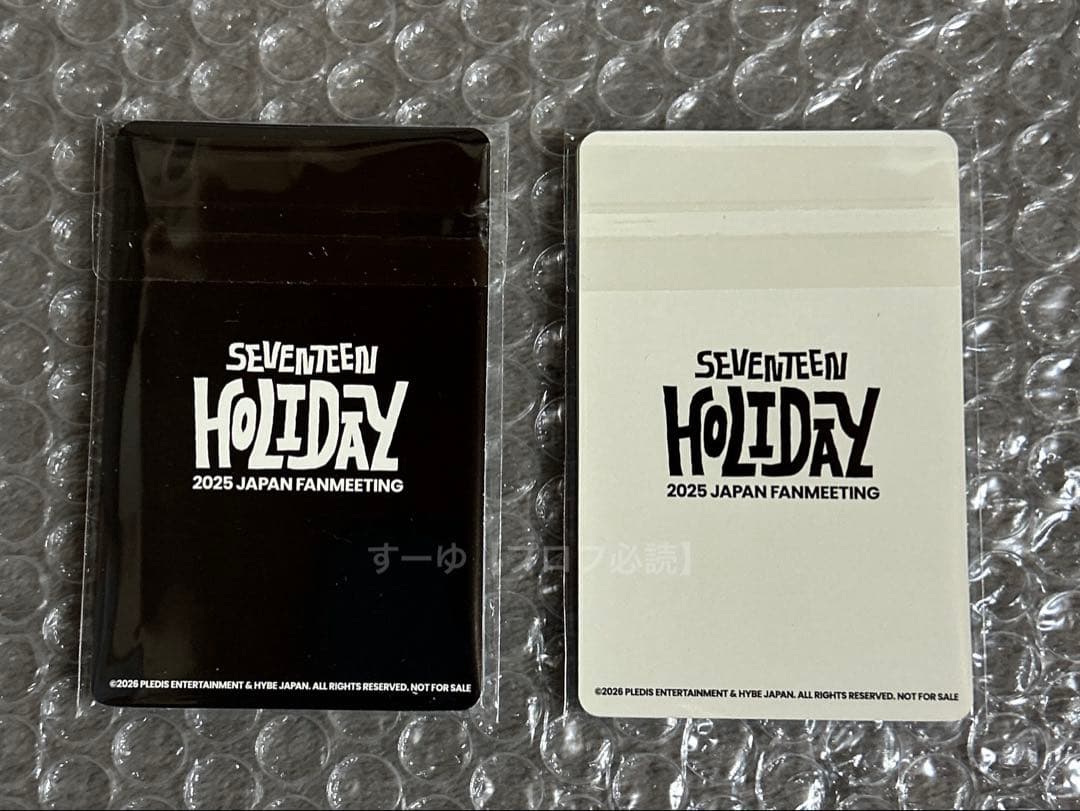 SEVENTEEN 2025 JAPAN ファンミ HOLIDAY トレカセット