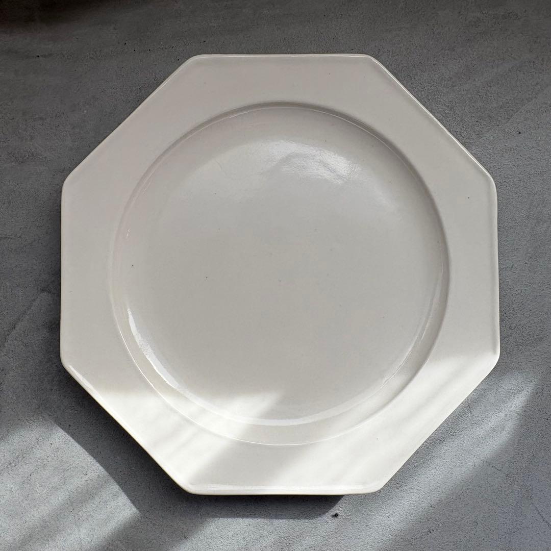 岡田直人　オクトゴナルプレート　八角皿　2枚セット