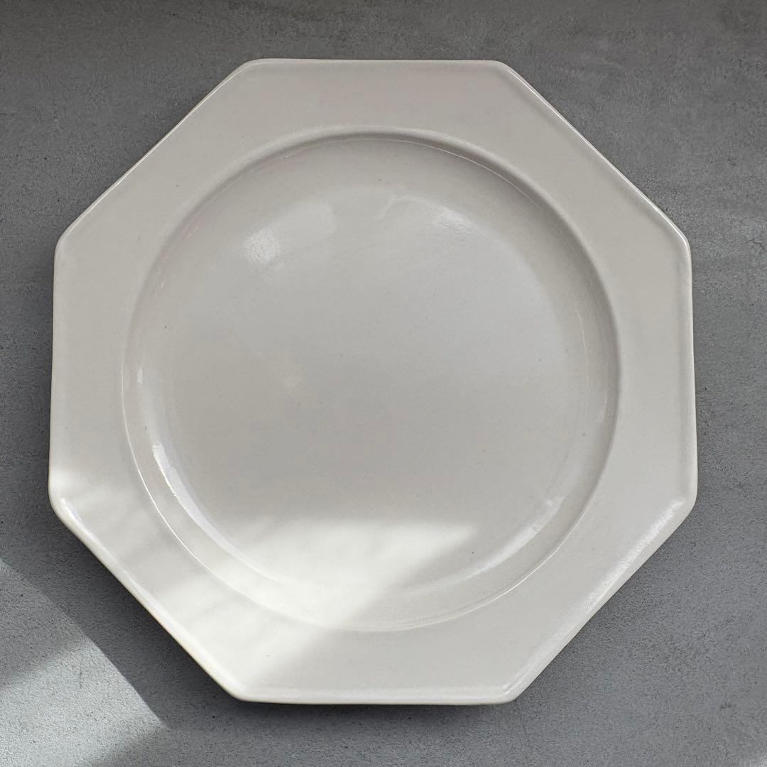 岡田直人　オクトゴナルプレート　八角皿　2枚セット