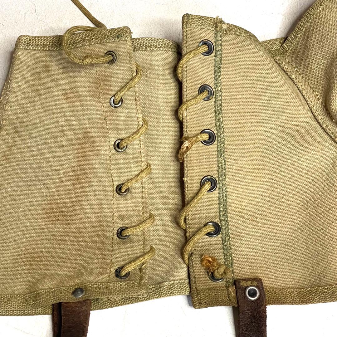 米軍実物 WWII M-1938 レギンス HOOD RUBBER メンテ済