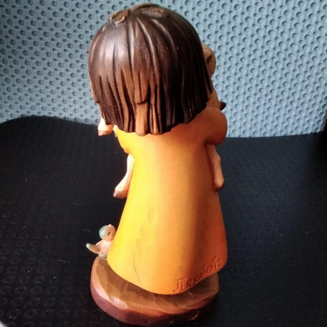 アンティーク！レア！アンリ人形 『 春の訪れ 』作家Ferrandiz経年美品！