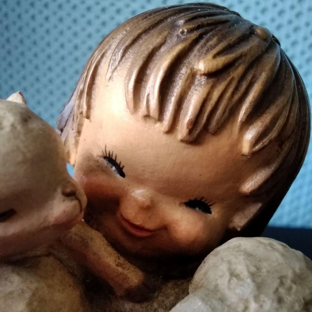 アンティーク！レア！アンリ人形 『 春の訪れ 』作家Ferrandiz経年美品！