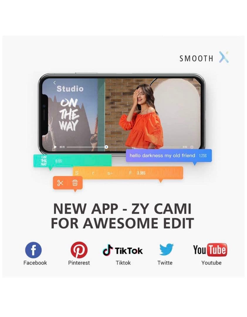 Zhiyun Smooth X スマホジンバル セット