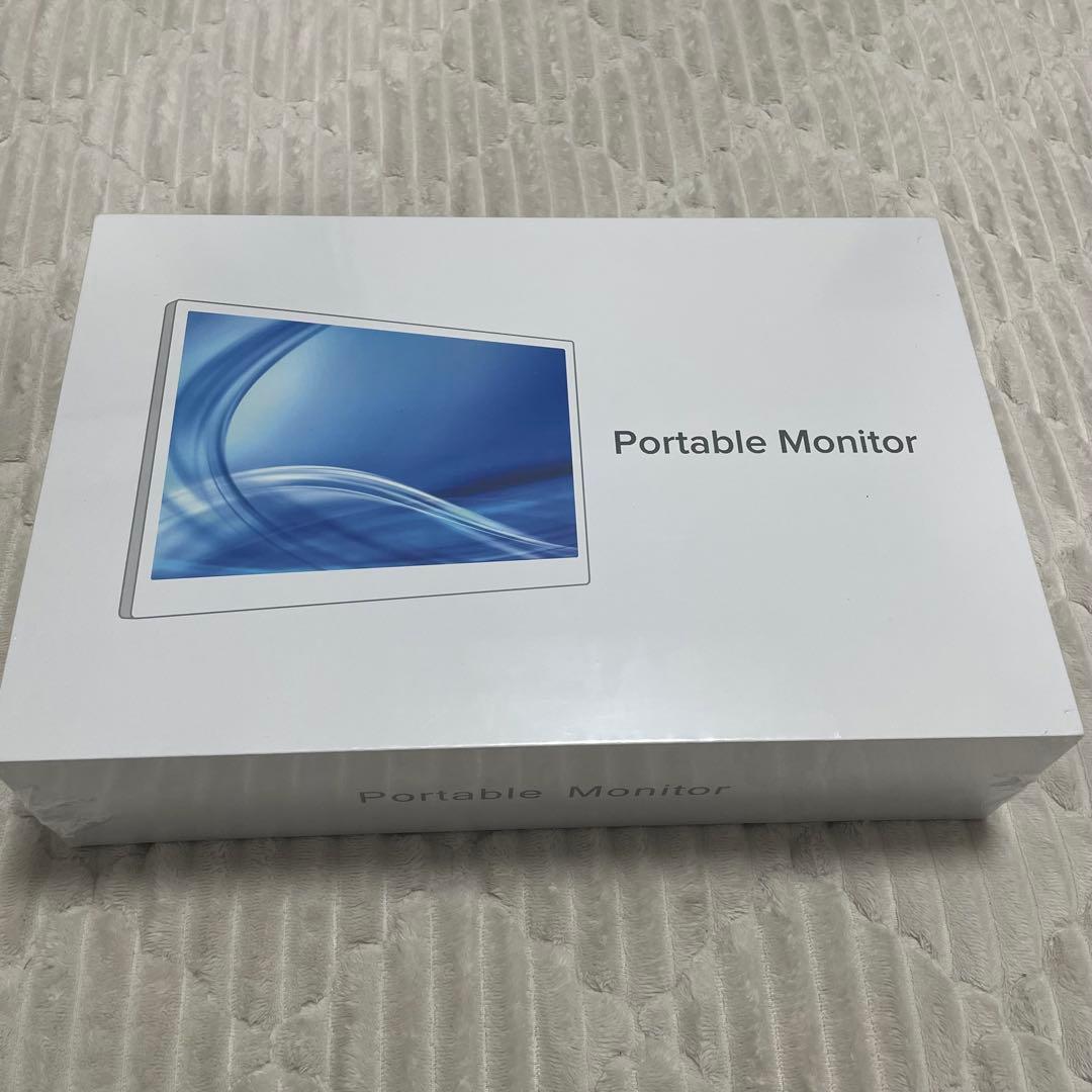 【未開封】モバイルモニター15.6インチType-C 給電 映像出力スタンド付