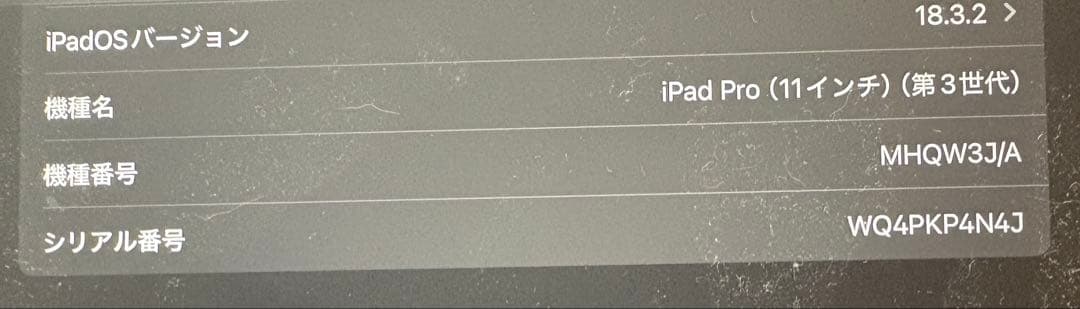 iPad Pro (11インチ) 第3世代 512GB 値下げあり