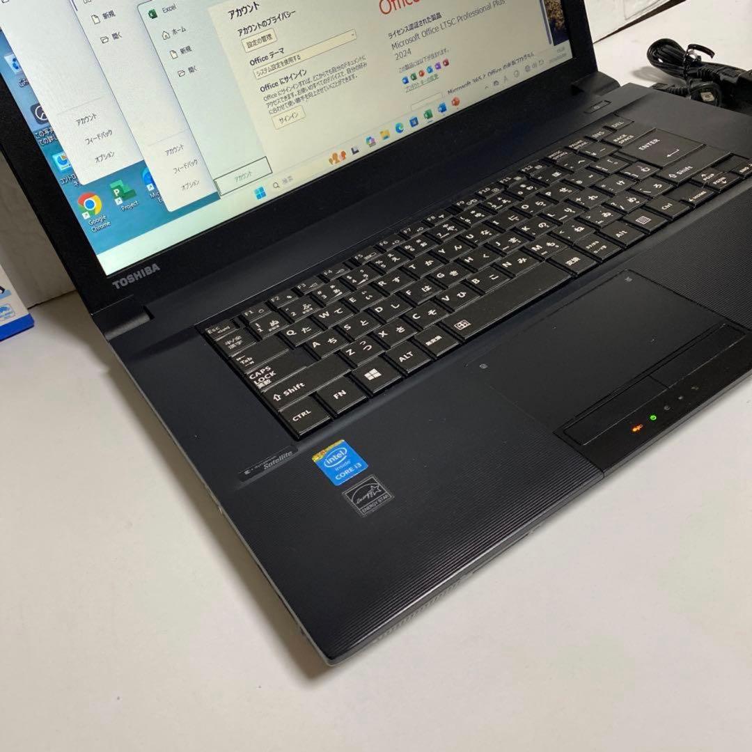 Windows11 オフィス付きサクサク起動SSD USB Wi-Fi付き　東芝