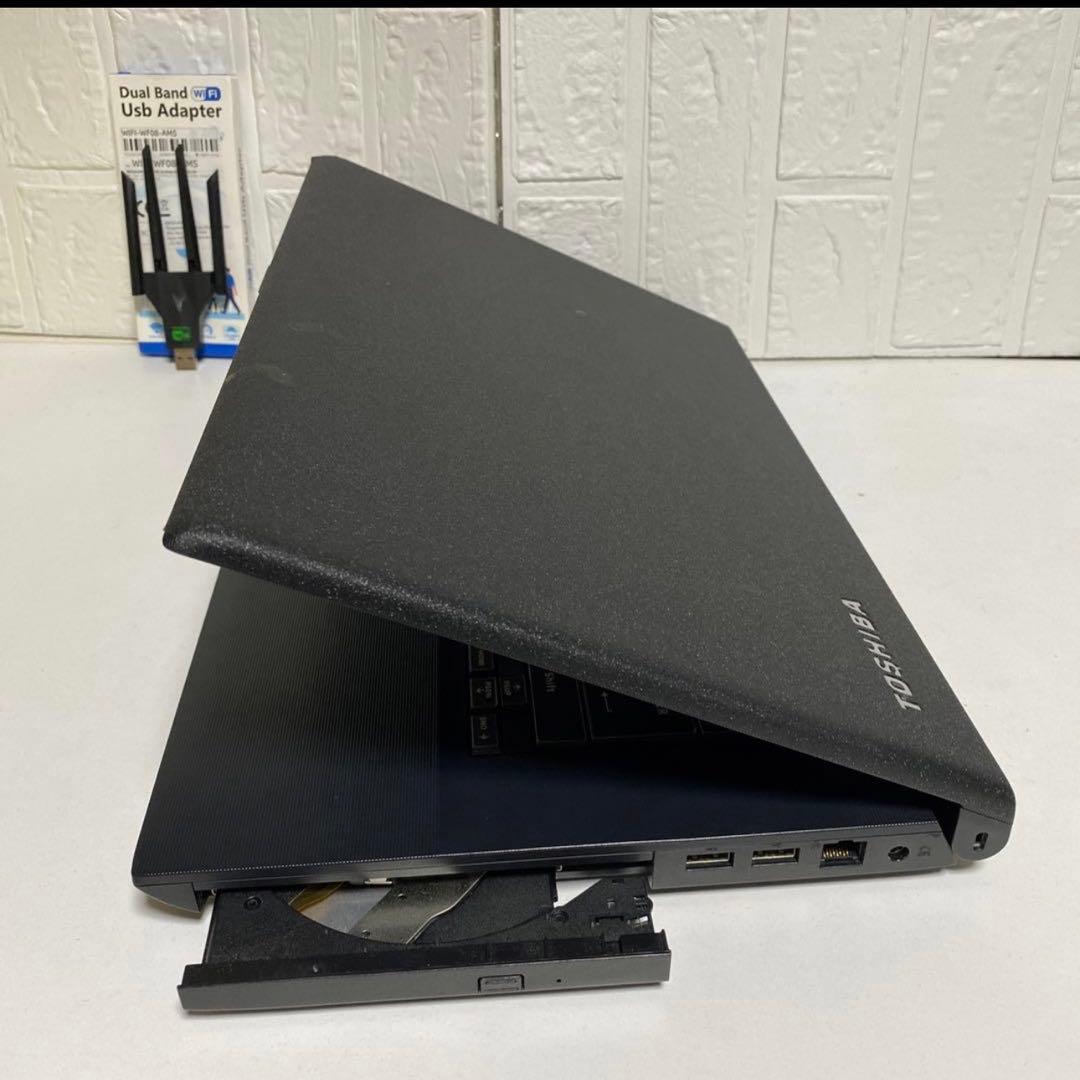 Windows11 オフィス付きサクサク起動SSD USB Wi-Fi付き　東芝