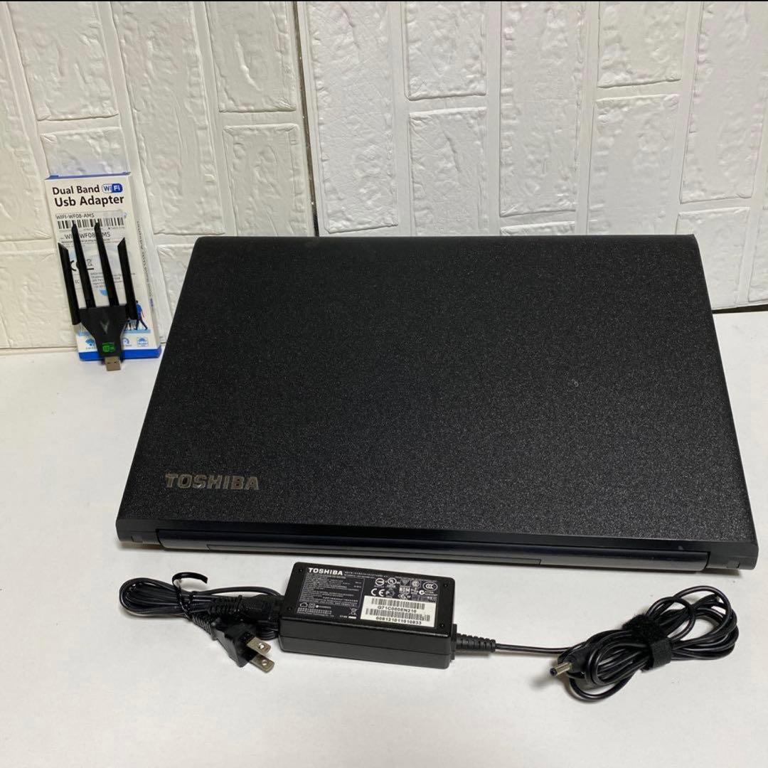 Windows11 オフィス付きサクサク起動SSD USB Wi-Fi付き　東芝