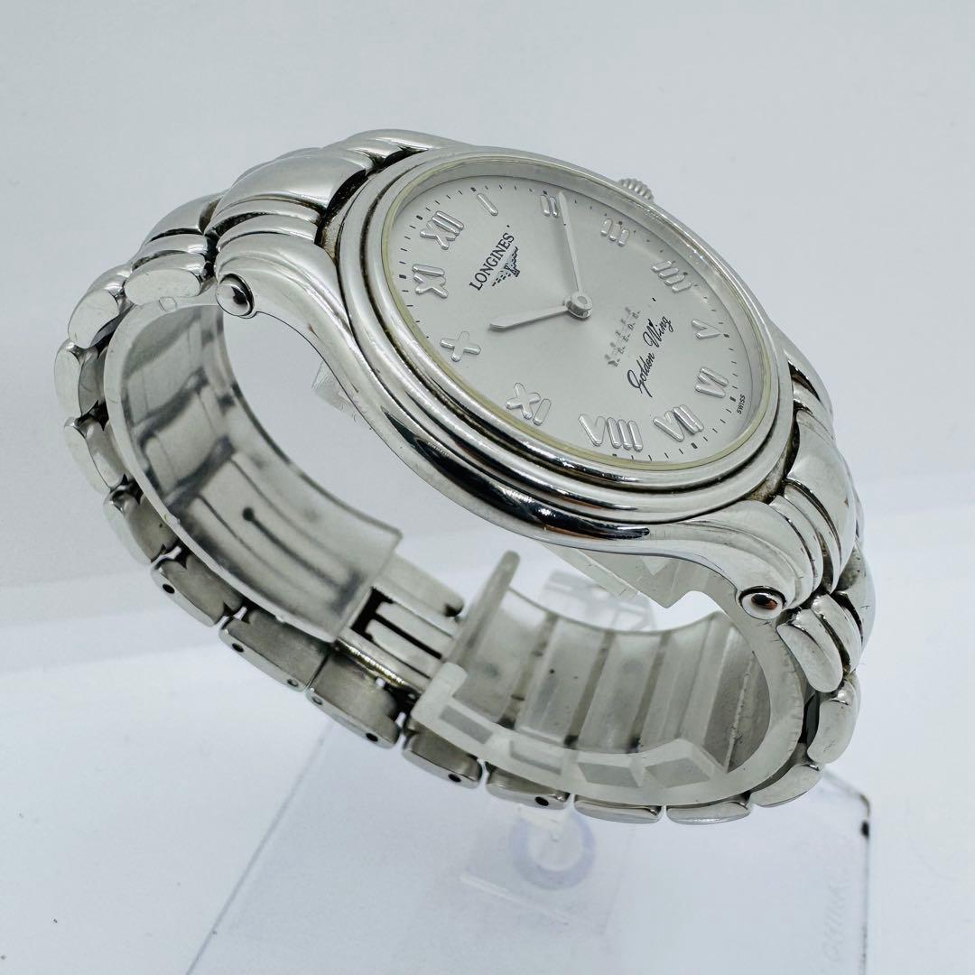 ✨LONGINES✨ロンジン✨ゴールデンウィング✨シルバー✨クォーツ✨腕時計✨