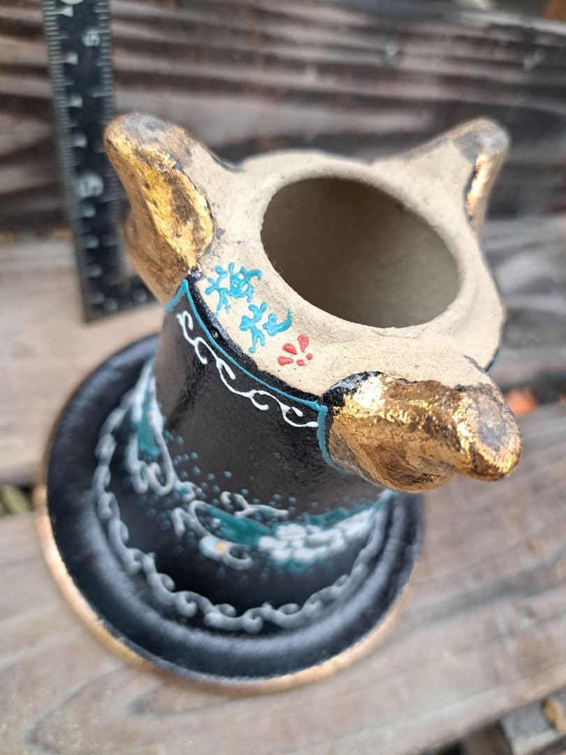 錦鉢　梅花　万年青　オモト　鉢　植木鉢　長生蘭　セッコク　石斛　インテリア　植物