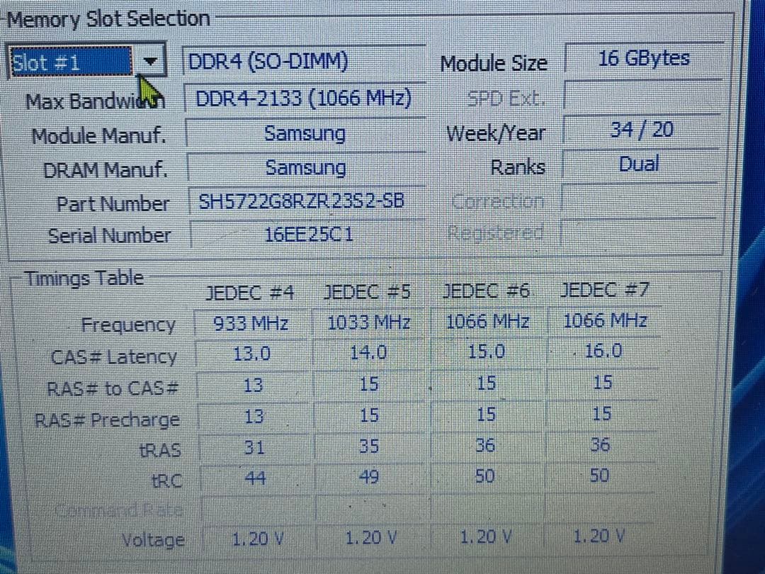 16Gメモリーバラ売り16枚