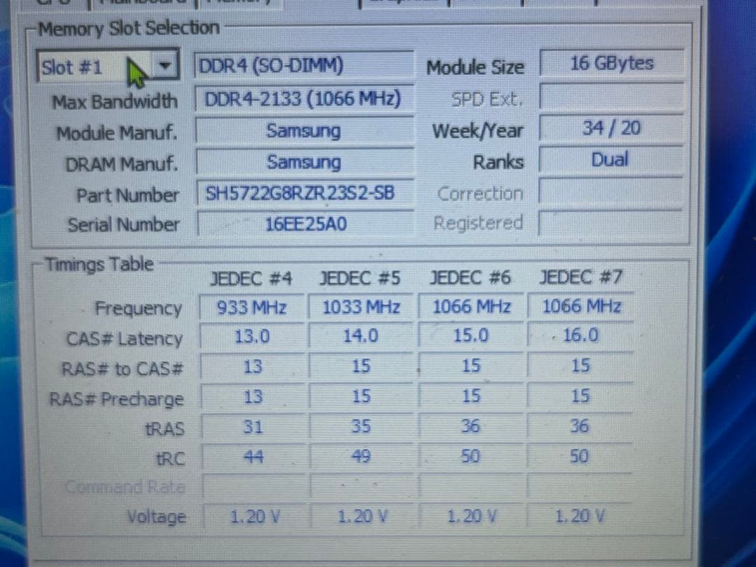 16Gメモリーバラ売り16枚