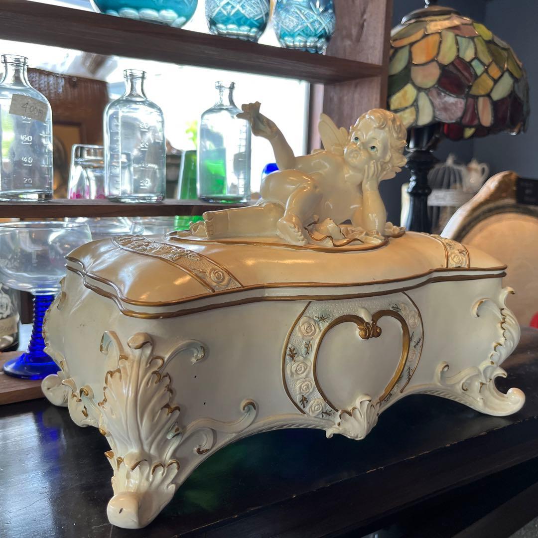 エンジェル　天使　小物入れ　希少