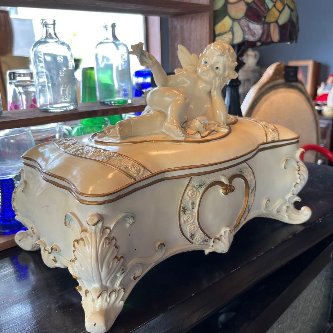 エンジェル　天使　小物入れ　希少