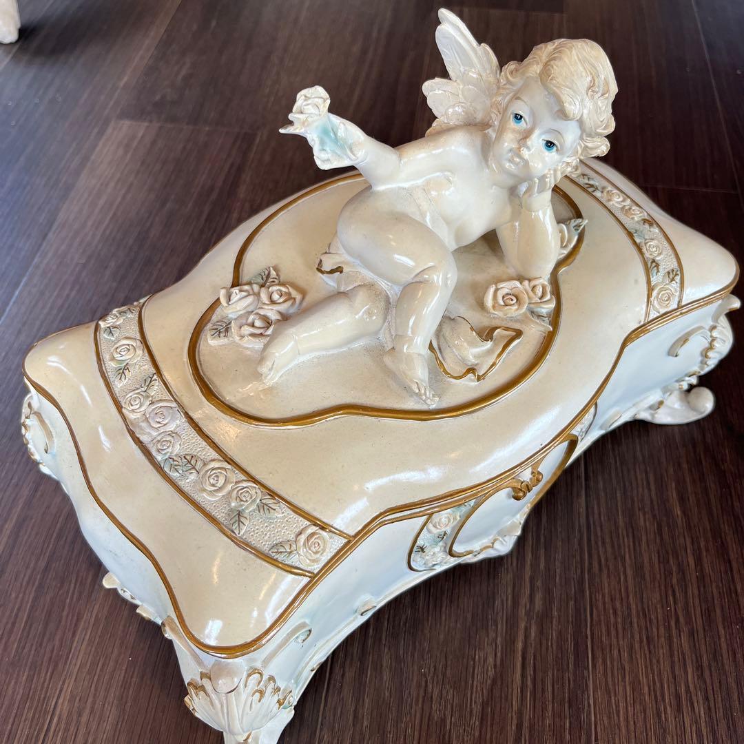 エンジェル　天使　小物入れ　希少