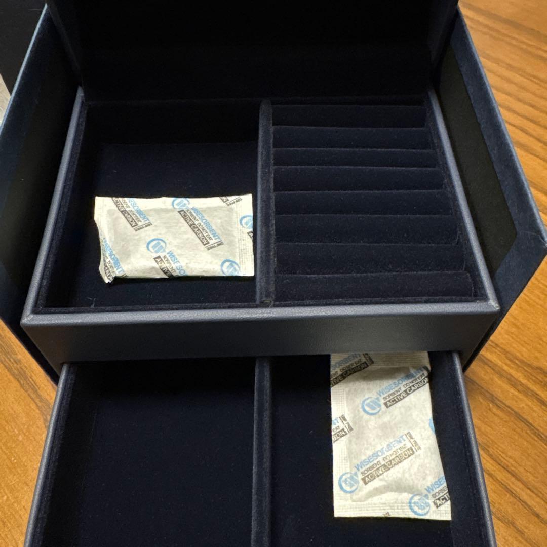新品未使用　ジュエリーケース　アクセサリーケース　銀座ダイヤモンドシライシ