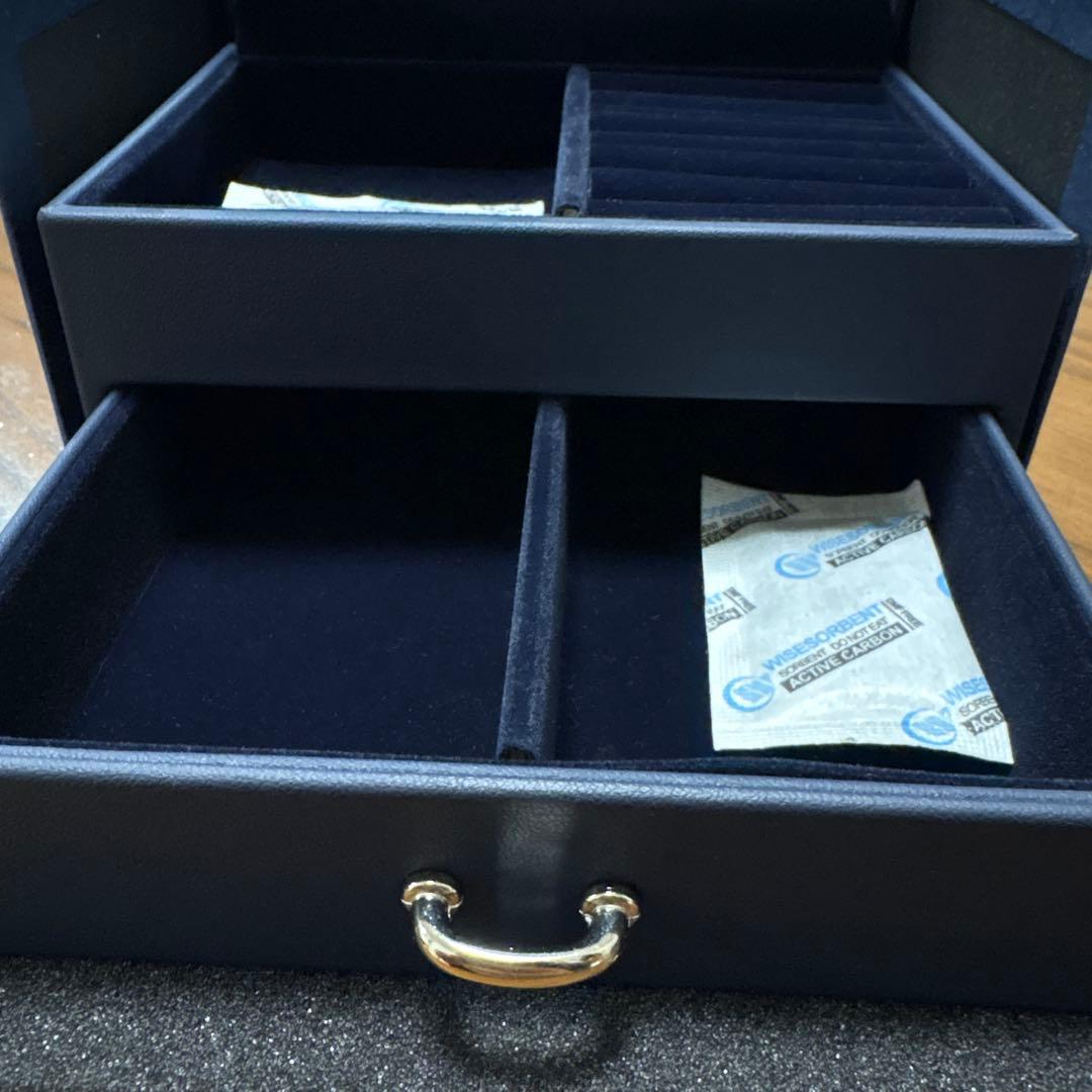 新品未使用　ジュエリーケース　アクセサリーケース　銀座ダイヤモンドシライシ