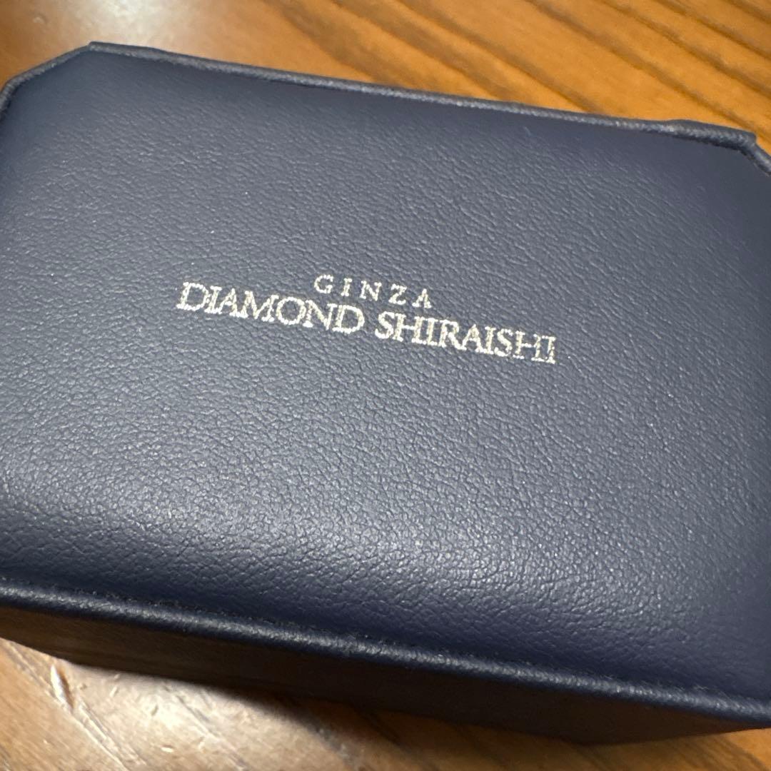 新品未使用　ジュエリーケース　アクセサリーケース　銀座ダイヤモンドシライシ