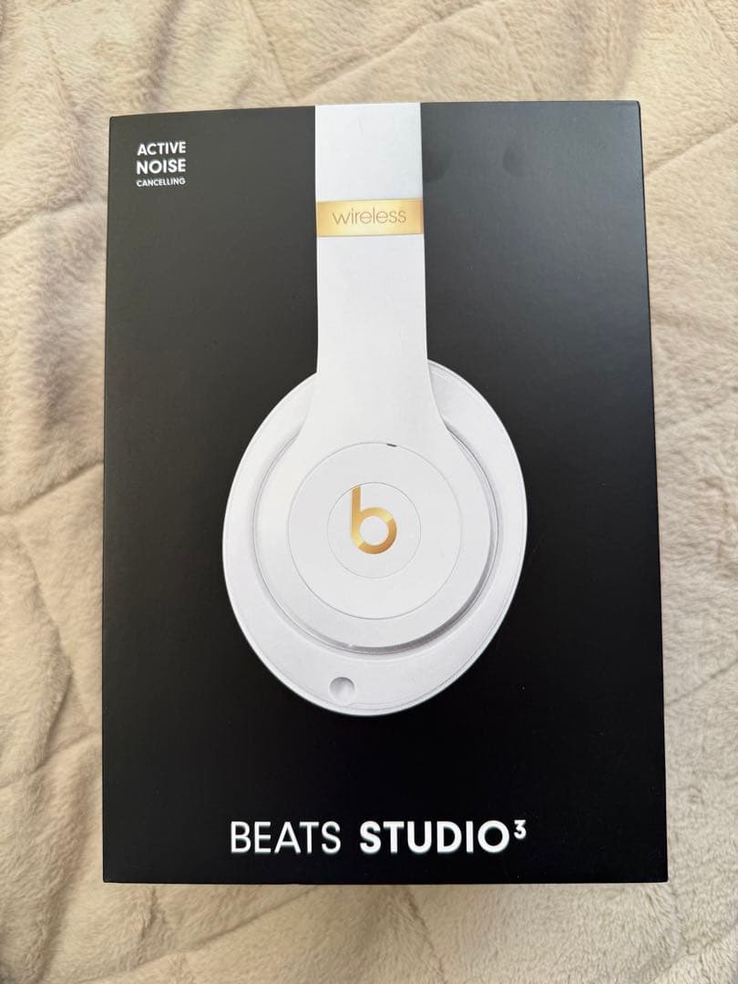 Beats Studio3 ワイヤレスヘッドホン ホワイト