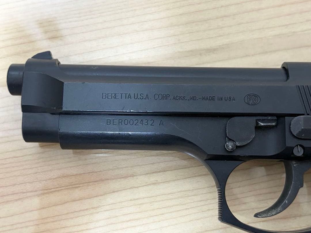 MGC製 【ベレッタM92F】固定スライドガスガンASGKマークあり