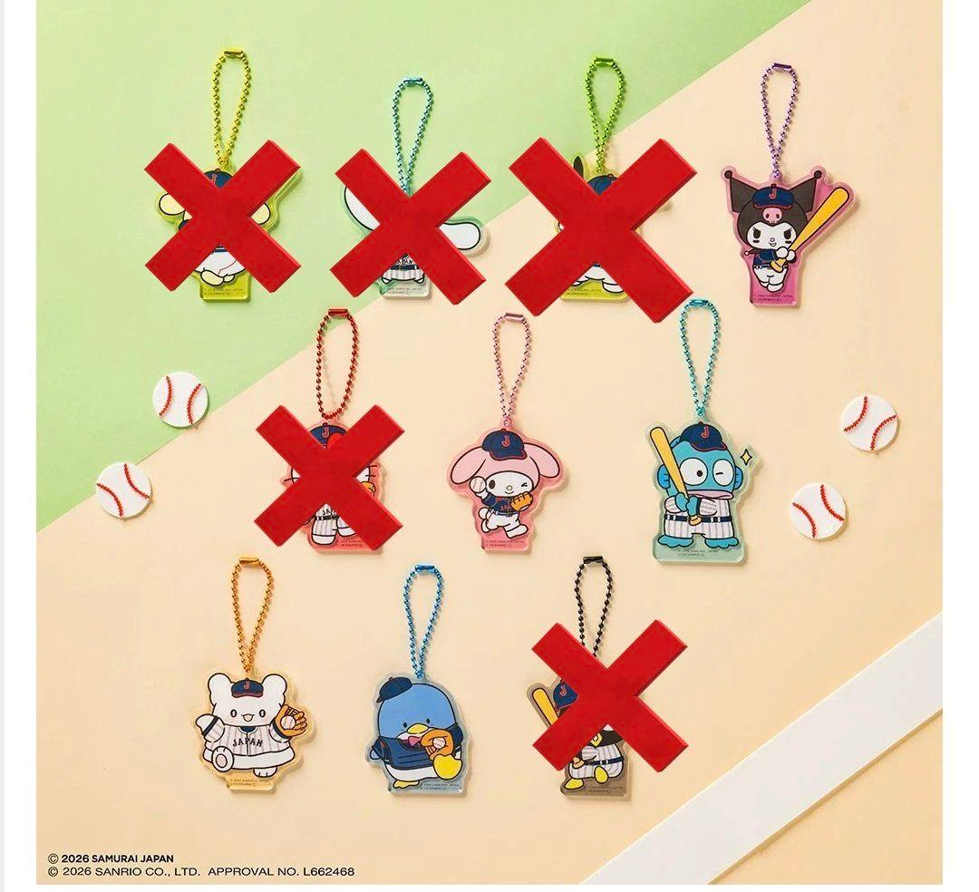 非売品販促パネル付 ☆ 侍ジャパン サンリオキャラクターズ 上位含大量まとめ売り