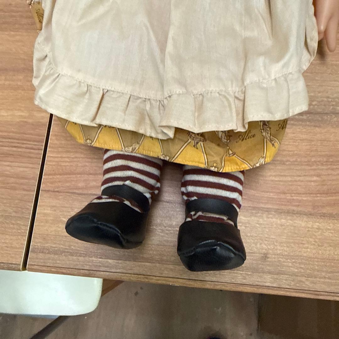 アリスのドレス人形 不思議な国のアリス人形 vintage