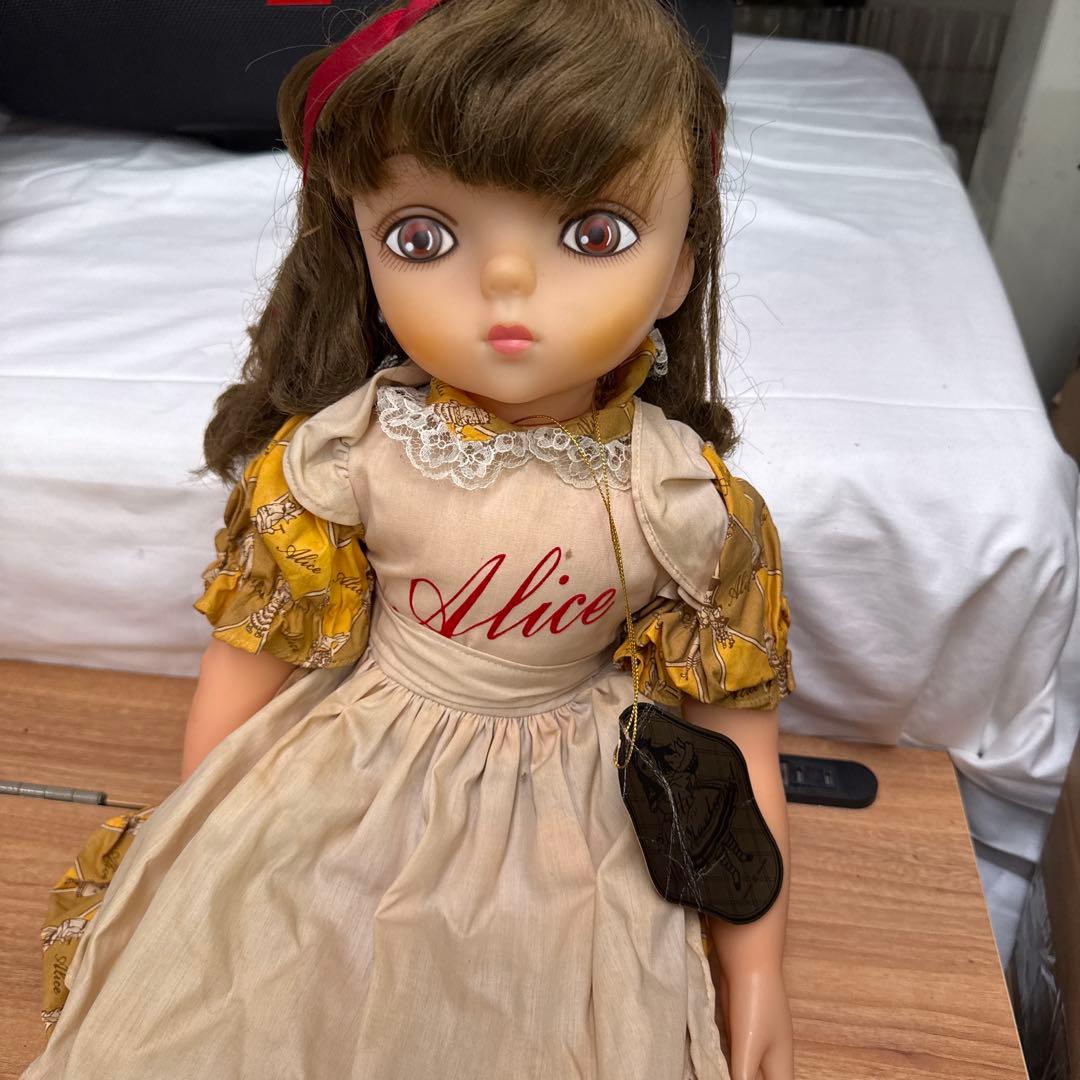 アリスのドレス人形 不思議な国のアリス人形 vintage