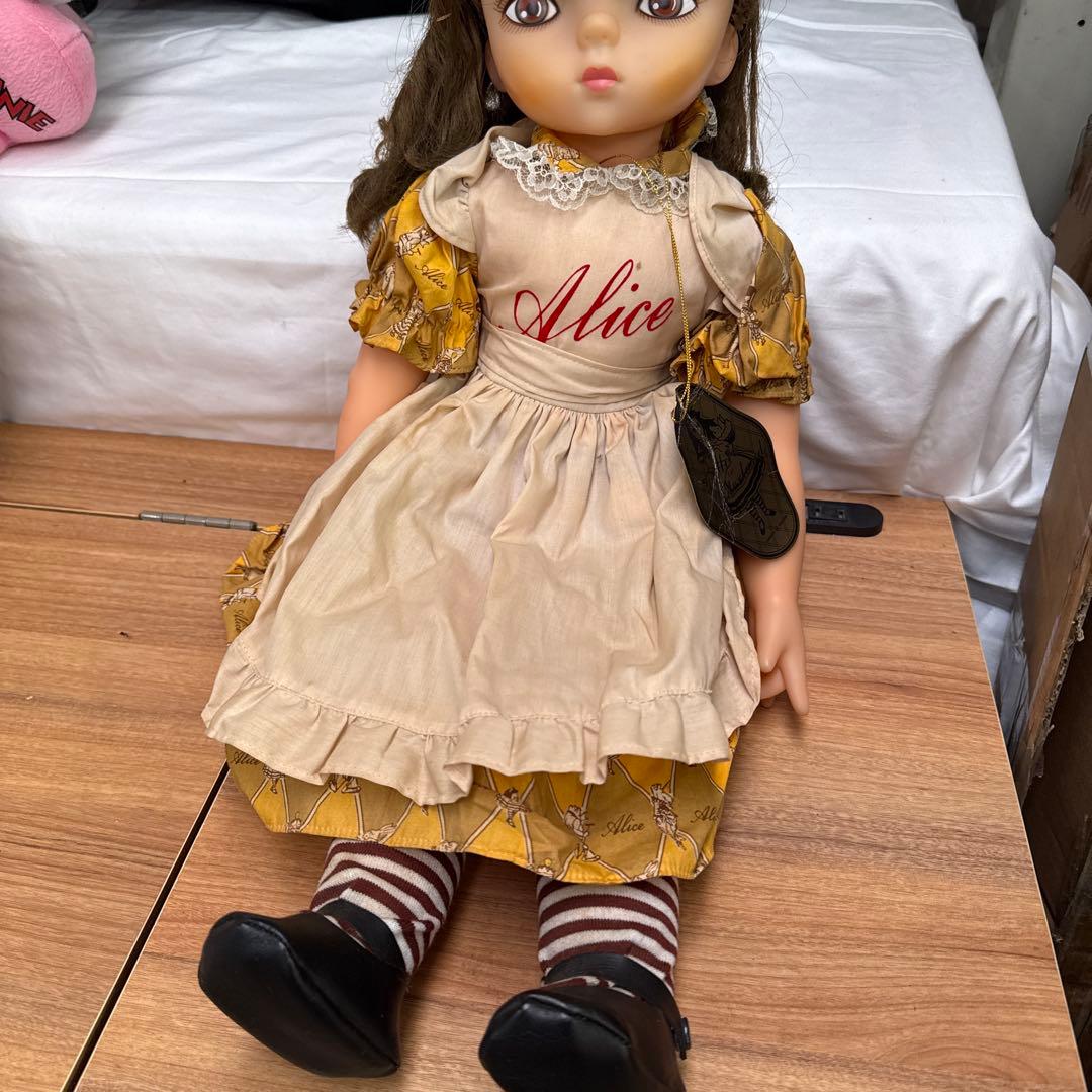 アリスのドレス人形 不思議な国のアリス人形 vintage
