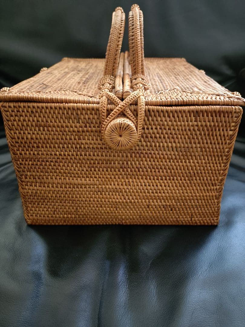 【バリ島アタ製】ハンドメイド かご バスケット バッグ