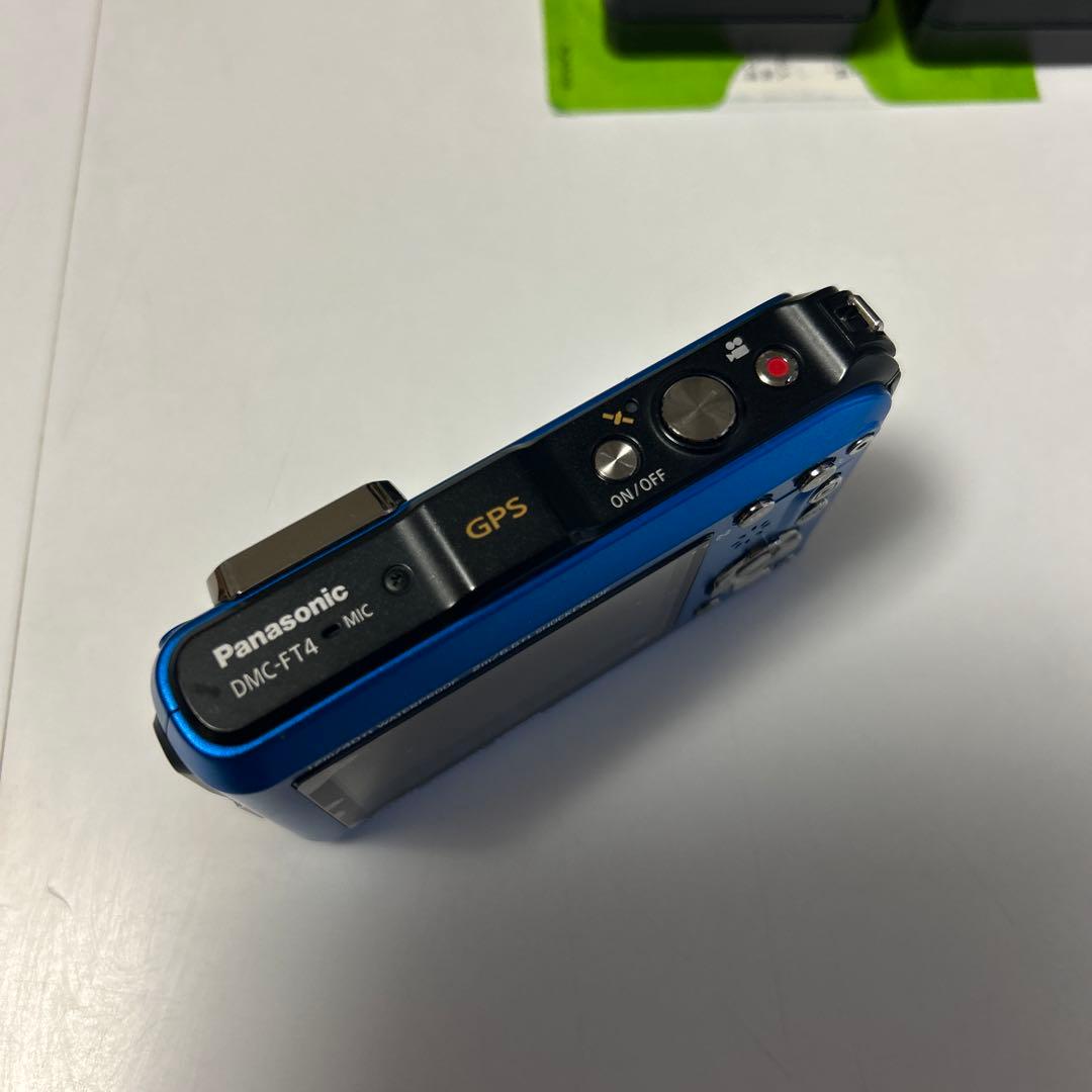 Panasonic LUMIX FT4 ブルー　本体　完動品　付属品完品　美品