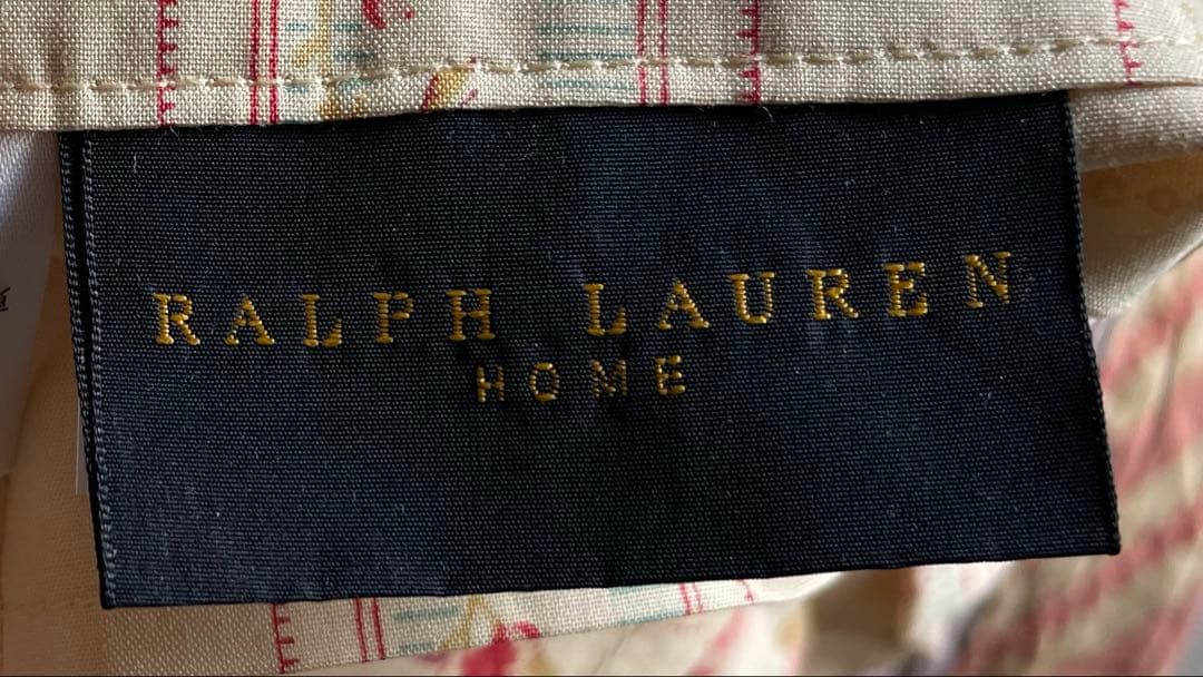 新品未使用✳︎ラルフローレン✳︎フリル付花柄✳︎掛け布団カバーダブルサイズ