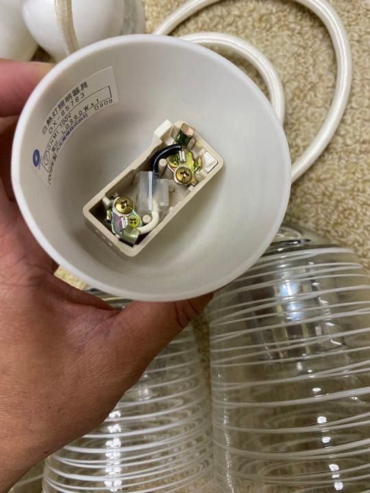 ペンダントライト3個セット　レール付き　照明