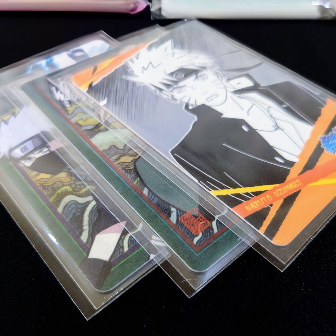【美品／3枚】NARUTO カードグミ 第2弾 木ノ葉学園 ナルト