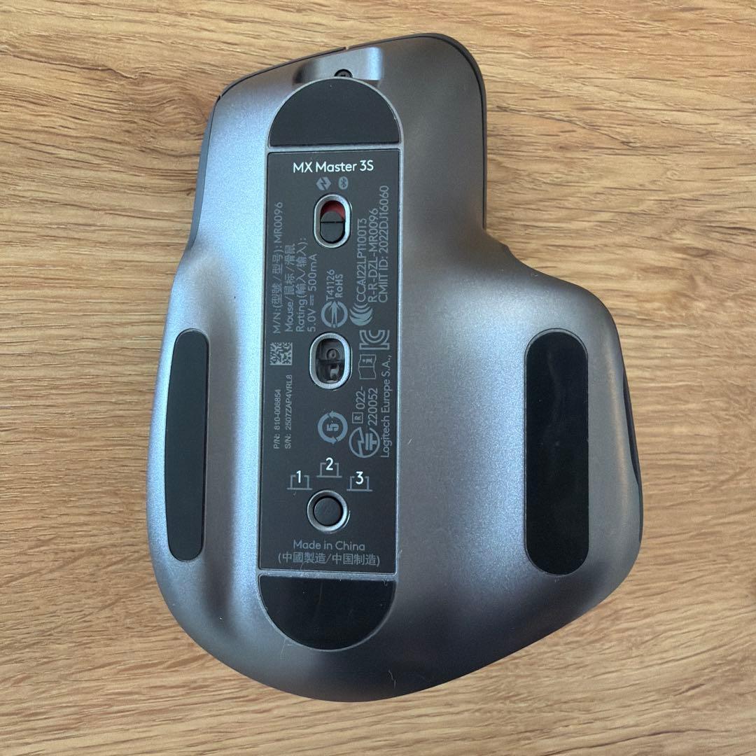 Logicool MX Master 3S ワイヤレスマウス 本体