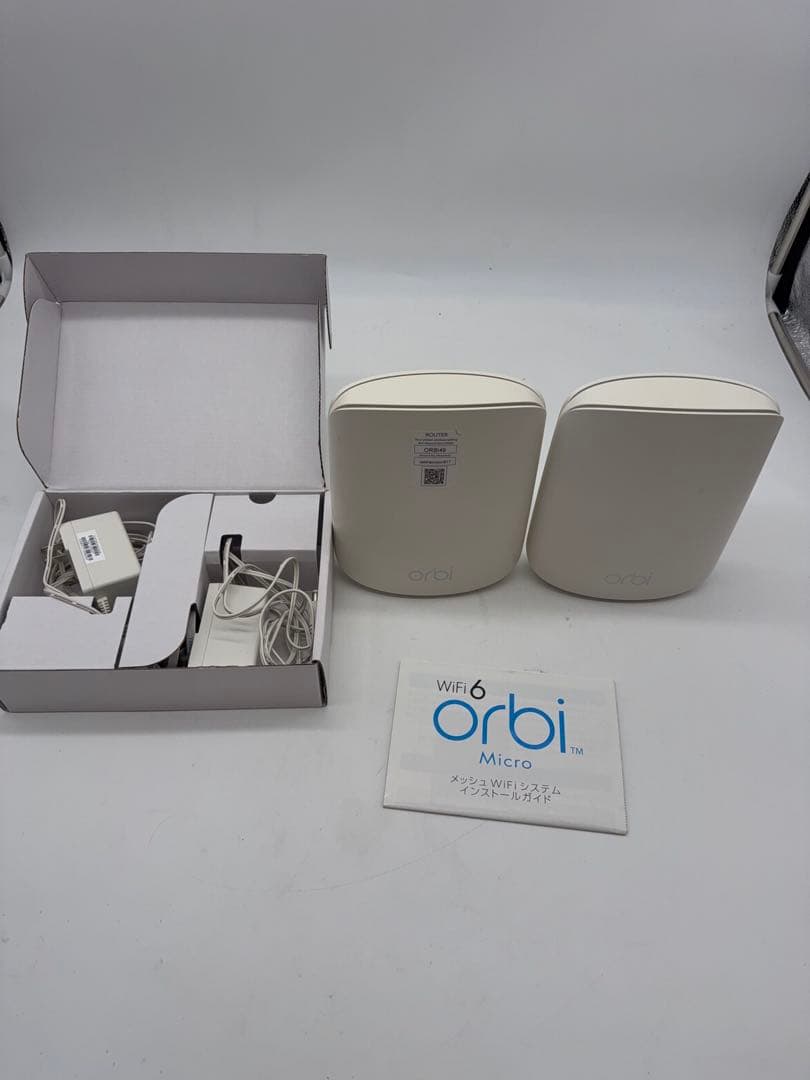 NETGEAR Orbi WiFi 6 Mini ルーターセット