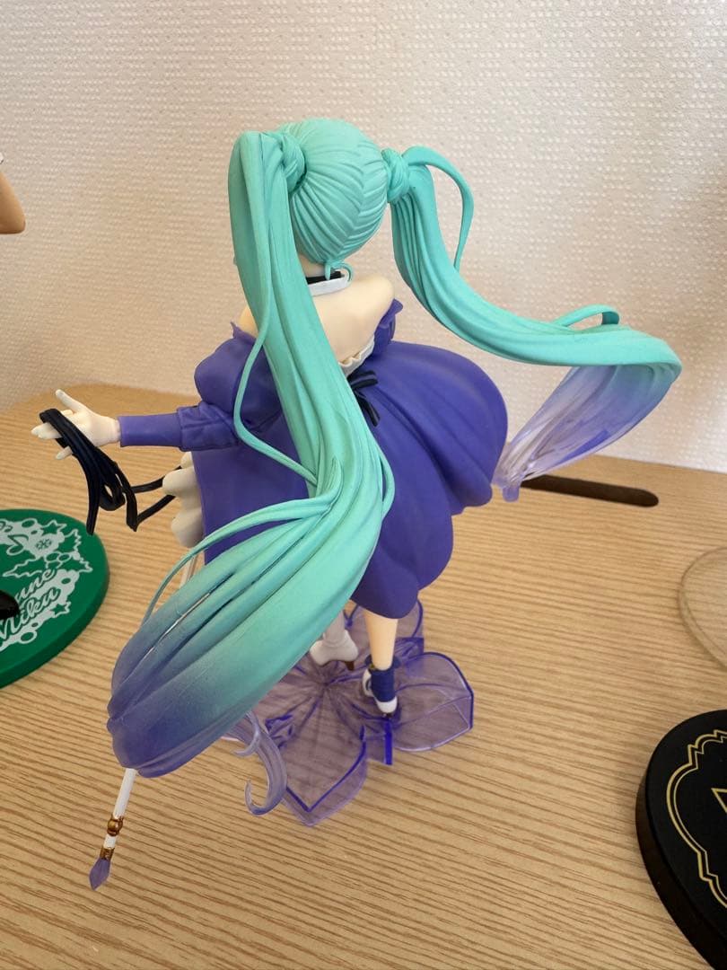 初音ミク4体セット （スーパープレミアム／AMP+／BiCute／ままま式あぴ）