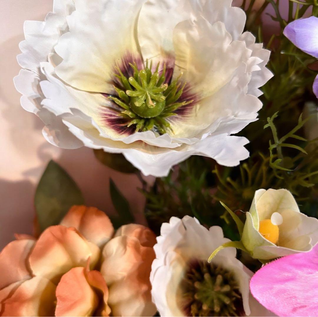 光触媒　観葉植物　ウォールグリーン　フェイクグリーン　お祝い花　春の花7050