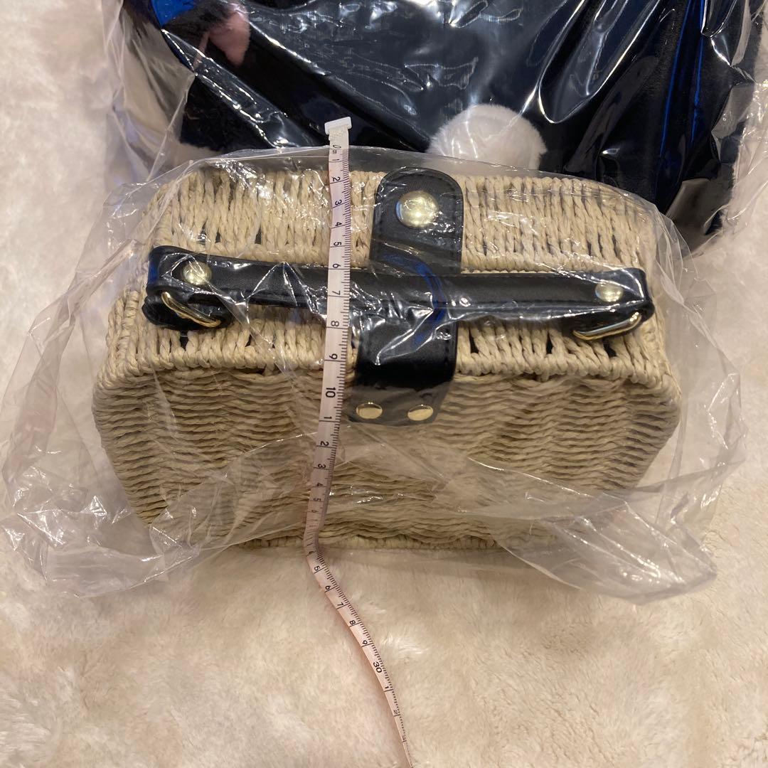 フィガロ　カゴバッグ ショルダーバッグ 2WAY ディズニー 夏祭りくじ